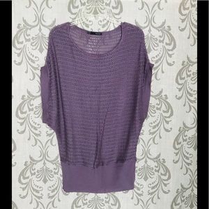 Medium maurices womens sweater shirt short sleeves